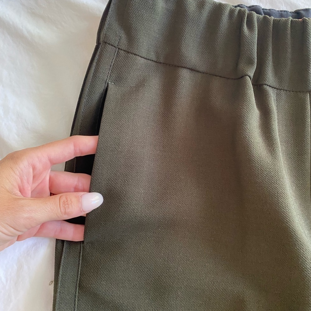 Smarteez- Olive Green Industrial Like Matching Set with Jacket and Jogger Pants - Picture 13 of 16
